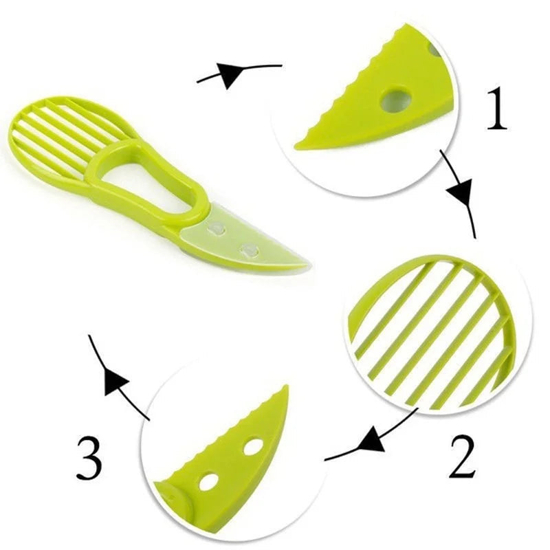 3-in-1 Avocado Cutter Tool