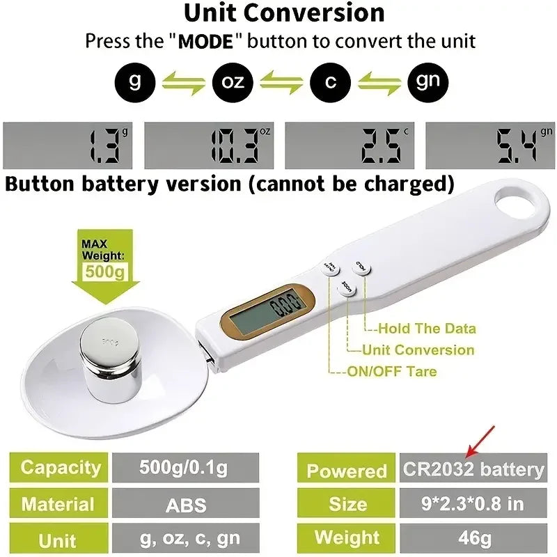 Mini Spoon Kitchen Scale
